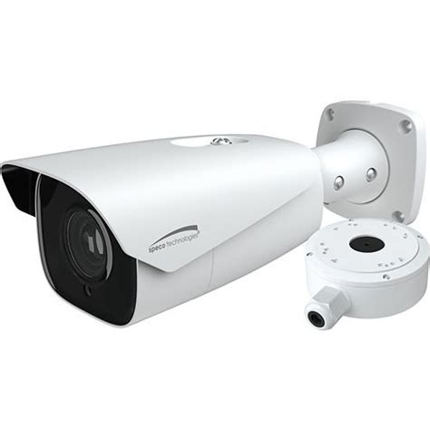 bullet ip camera with junction box|Speco O2BLP1M 2MP LPR Bullet IP Camera with .